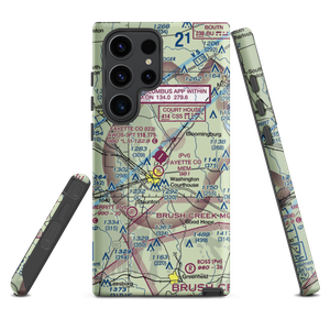 Fayette County Airport (I23) VFR Sectional Samsung Phone Case