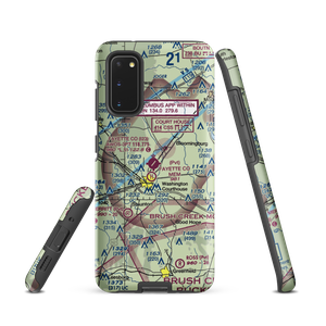 Fayette County Airport (I23) VFR Sectional Samsung Phone Case