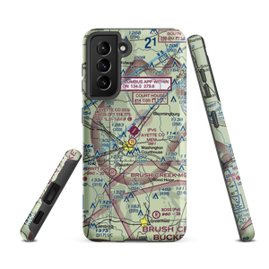 Fayette County Airport (I23) VFR Sectional Samsung Phone Case