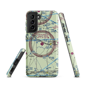 Fayette Regional Air Center Airport (3T5) VFR Sectional Samsung Phone Case