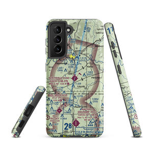 Fayetteville Municipal Airport (FYM) VFR Sectional Samsung Phone Case