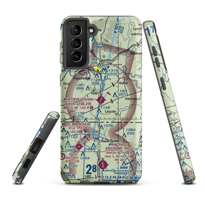 Fayetteville Municipal Airport (FYM) VFR Sectional Samsung Phone Case