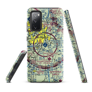 Fayetteville Regional Grannis Field (FAY) VFR Sectional Samsung Phone Case