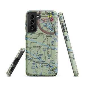 Fedor Airport (MY57) VFR Sectional Samsung Phone Case