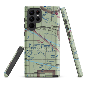 Feik Field Ultralight Flightpark (NE94) VFR Sectional Samsung Phone Case