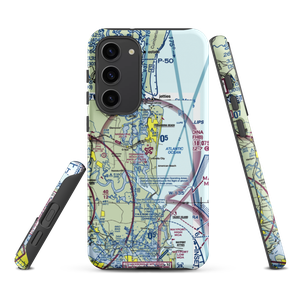 Fernandina Beach Municipal Airport (FHB) VFR Sectional Samsung Phone Case