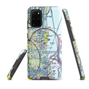 Fernandina Beach Municipal Airport (FHB) VFR Sectional Samsung Phone Case