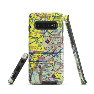 Ferris Red Oak Municipal Heliport (12T) VFR Sectional Samsung Phone Case