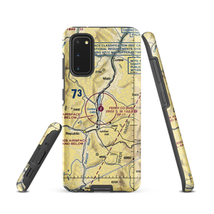 Ferry County Airport (R49) VFR Sectional Samsung Phone Case