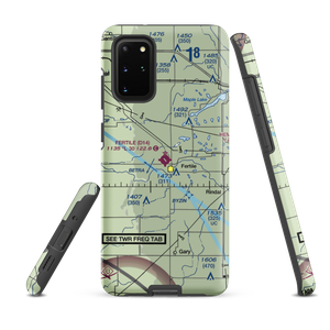 Fertile Municipal Airport (D14) VFR Sectional Samsung Phone Case