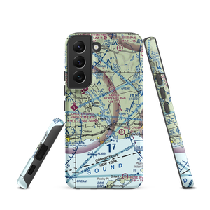 Fetske Seaplane Base (CT16) VFR Sectional Samsung Phone Case