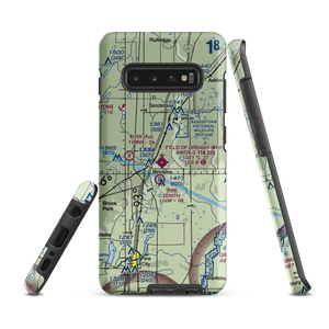 Field of Dreams Airport (04W) VFR Sectional Samsung Phone Case