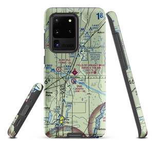 Field of Dreams Airport (04W) VFR Sectional Samsung Phone Case