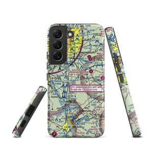 Fields Airport (64NC) VFR Sectional Samsung Phone Case