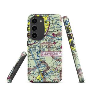 Fields Airport (64NC) VFR Sectional Samsung Phone Case