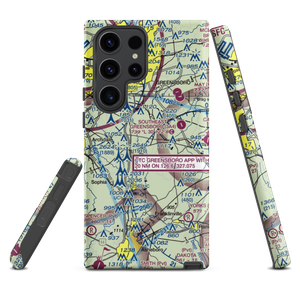 Fields Airport (64NC) VFR Sectional Samsung Phone Case