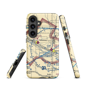 Fiese Airstrip (2NE5) VFR Sectional Samsung Phone Case