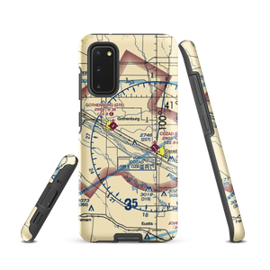 Fiese Airstrip (2NE5) VFR Sectional Samsung Phone Case