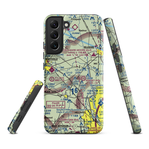 Fighter Field Airport (OA51) VFR Sectional Samsung Phone Case