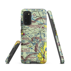 Fighter Field Airport (OA51) VFR Sectional Samsung Phone Case