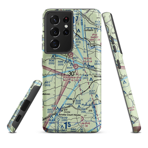 Fighting Creek Farm Airport (US-0123) VFR Sectional Samsung Phone Case