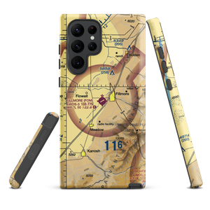 Fillmore Municipal Airport (FOM) VFR Sectional Samsung Phone Case