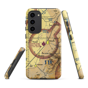 Fillmore Municipal Airport (FOM) VFR Sectional Samsung Phone Case