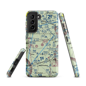 Finkley Farm Airport (2AL8) VFR Sectional Samsung Phone Case