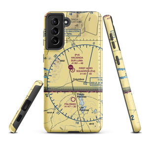 First Aero Squadron Airpark (NM09) VFR Sectional Samsung Phone Case