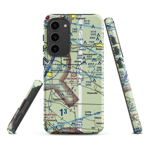 Fischer's RLA Restricted Landing Area (6LL6) VFR Sectional Samsung Phone Case