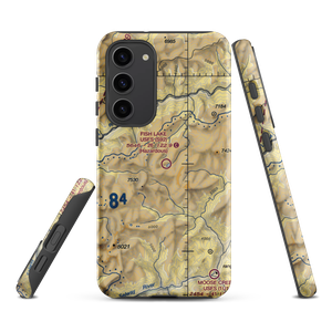 Fish Lake /US Forest Service/ Airport (S92) VFR Sectional Samsung Phone Case