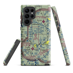 Fisher Airport (0PA5) VFR Sectional Samsung Phone Case