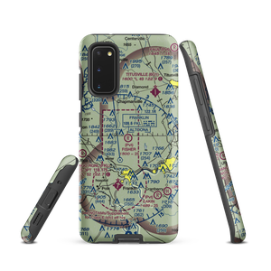 Fisher Airport (0PA5) VFR Sectional Samsung Phone Case