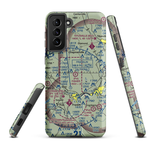 Fisher Airport (0PA5) VFR Sectional Samsung Phone Case