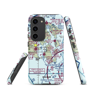 Fishermans Bay Seaplane Base (81W) VFR Sectional Samsung Phone Case