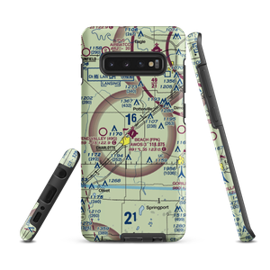 Fitch H Beach Airport (FPK) VFR Sectional Samsung Phone Case