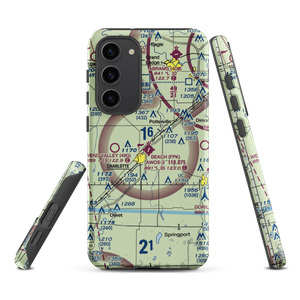 Fitch H Beach Airport (FPK) VFR Sectional Samsung Phone Case