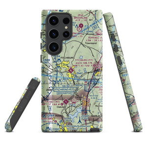 Fitchburg Municipal Airport (FIT) VFR Sectional Samsung Phone Case