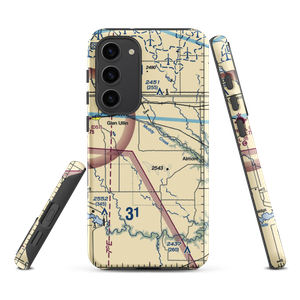 Fitterer's Strip (06ND) VFR Sectional Samsung Phone Case