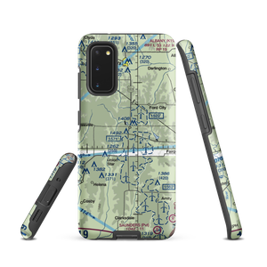 Fizzle Ridge Airport (3MO8) VFR Sectional Samsung Phone Case