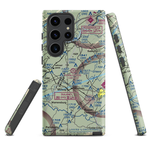 Flaglor Airport (8TN4) VFR Sectional Samsung Phone Case