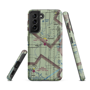 Flandreau Municipal Airport (4P3) VFR Sectional Samsung Phone Case