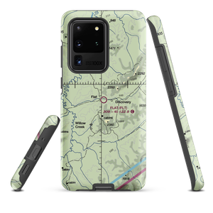 Flat Airport (FLT) VFR Sectional Samsung Phone Case