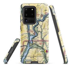 Flat Creek Field (05WN) VFR Sectional Samsung Phone Case