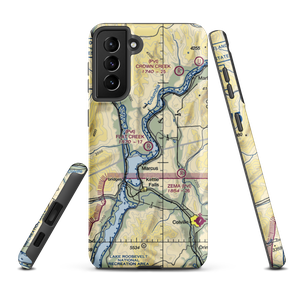 Flat Creek Field (05WN) VFR Sectional Samsung Phone Case