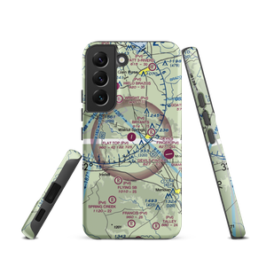 Flat Top Ranch Airport (74TE) VFR Sectional Samsung Phone Case
