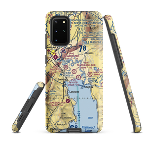 Flathead Lake Sky Ranch Airport (MT95) VFR Sectional Samsung Phone Case