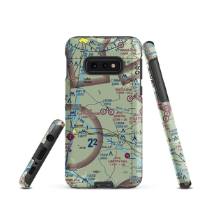 Flattop Ridge Airport (TA63) VFR Sectional Samsung Phone Case