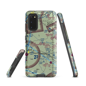 Flattop Ridge Airport (TA63) VFR Sectional Samsung Phone Case