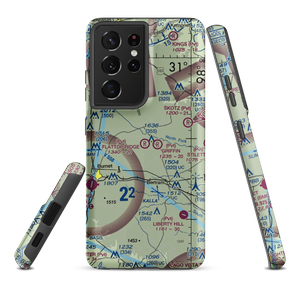 Flattop Ridge Airport (TA63) VFR Sectional Samsung Phone Case